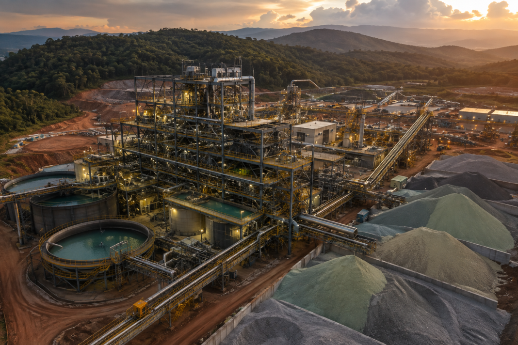 St George Mining e Grupo Lima & Pergher planejam investir R$ 2 bilhões em uma planta de processamento de terras raras em Uberlândia, com previsão de 500 empregos