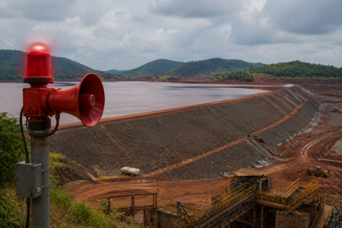 A Barragem Santa Rita, em Itagibá, teve a sirene de emergência acionada por uma falha no sistema de comunicação. A Atlantic Nickel informou que a barragem permanece segura e que não há situação de emergência