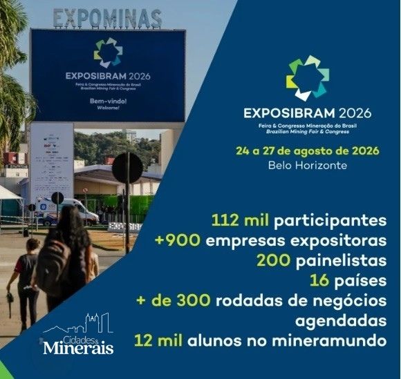Exposibram 2026 reúne 112 mil participantes, mais de 900 empresas e representantes de 16 países em quatro dias de negócios, debates e inovação em Belo Horizonte