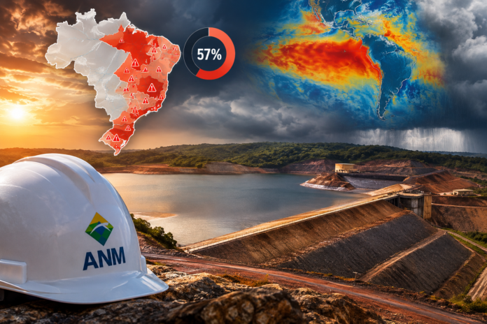 ANM alerta mineradoras para reforçar inspeções e sistemas de drenagem durante o período de chuvas; Minas concentra 57% das barragens a montante do país