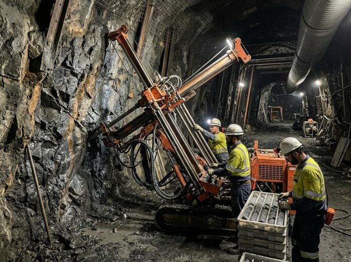 Jaguar Mining inicia sondagem subterrânea na mina Turmalina, em Minas Gerais, com 4.404 metros previstos para investigar os alvos Faina e A/SE2.