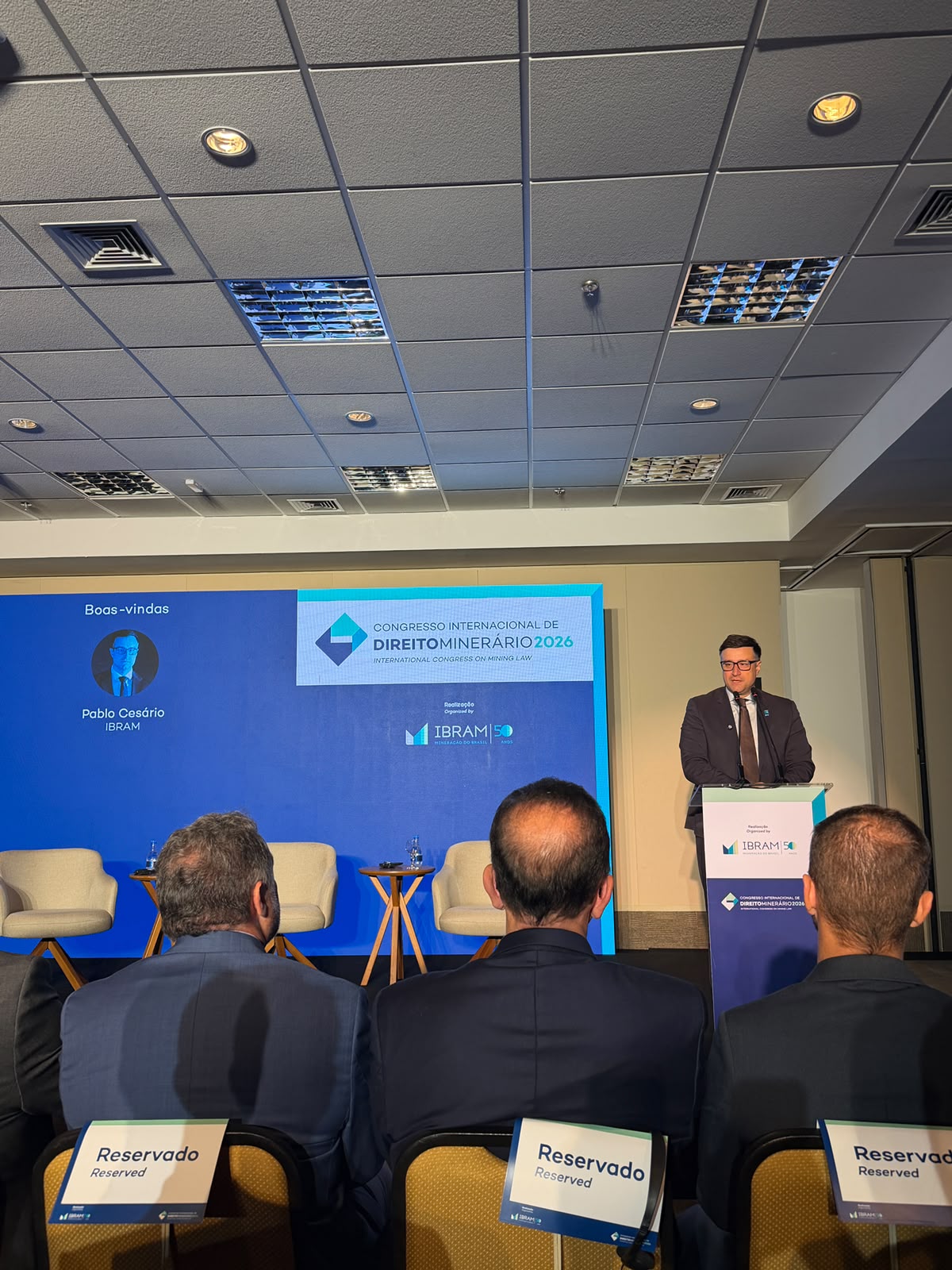 Congresso Internacional de Direito Minerário 2026 reúne autoridades e gigantes da mineração para definir futuro do setor