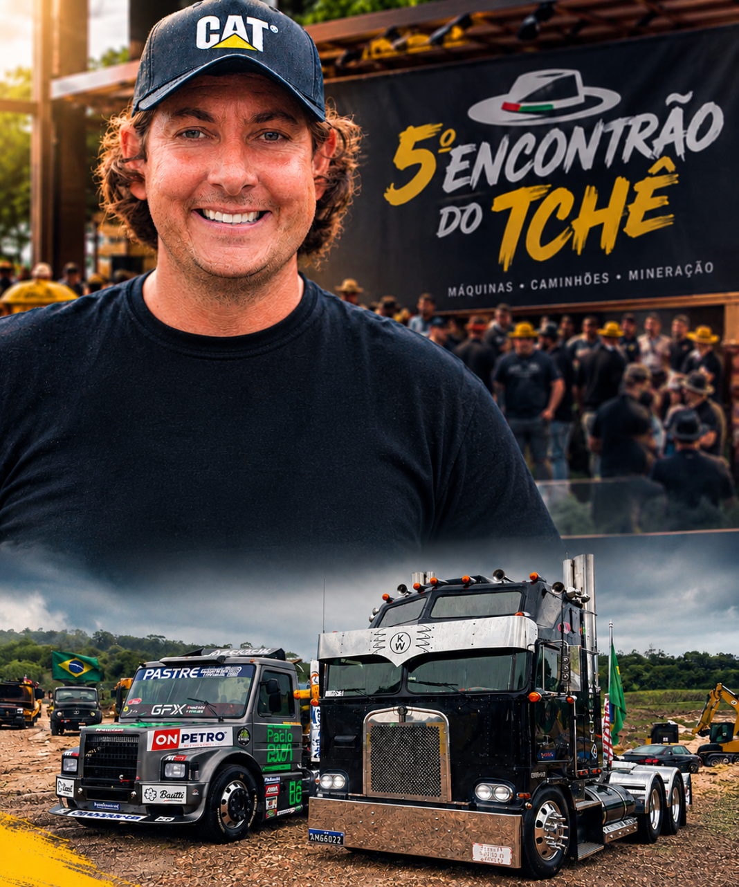 Jefferson Agostinelli, o Fala Tchê, reúne cerca de 350 empresários e profissionais no 5º Encontrão do Tchê, com forte presença da mineração