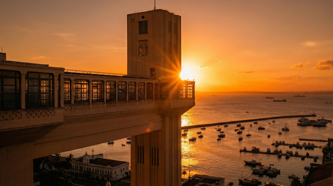 Elevador Lacerda, em Salvador, recebeu vergalhões e telas da ArcelorMittal na construção de uma nova laje de apoio durante sua revitalização
