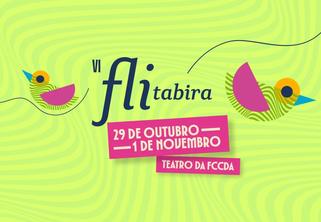 Flitabira chega à 6ª edição em Itabira com quatro dias de programação gratuita e participação de nomes como Conceição Evaristo, Pedro Bial e Rita von Hunty.