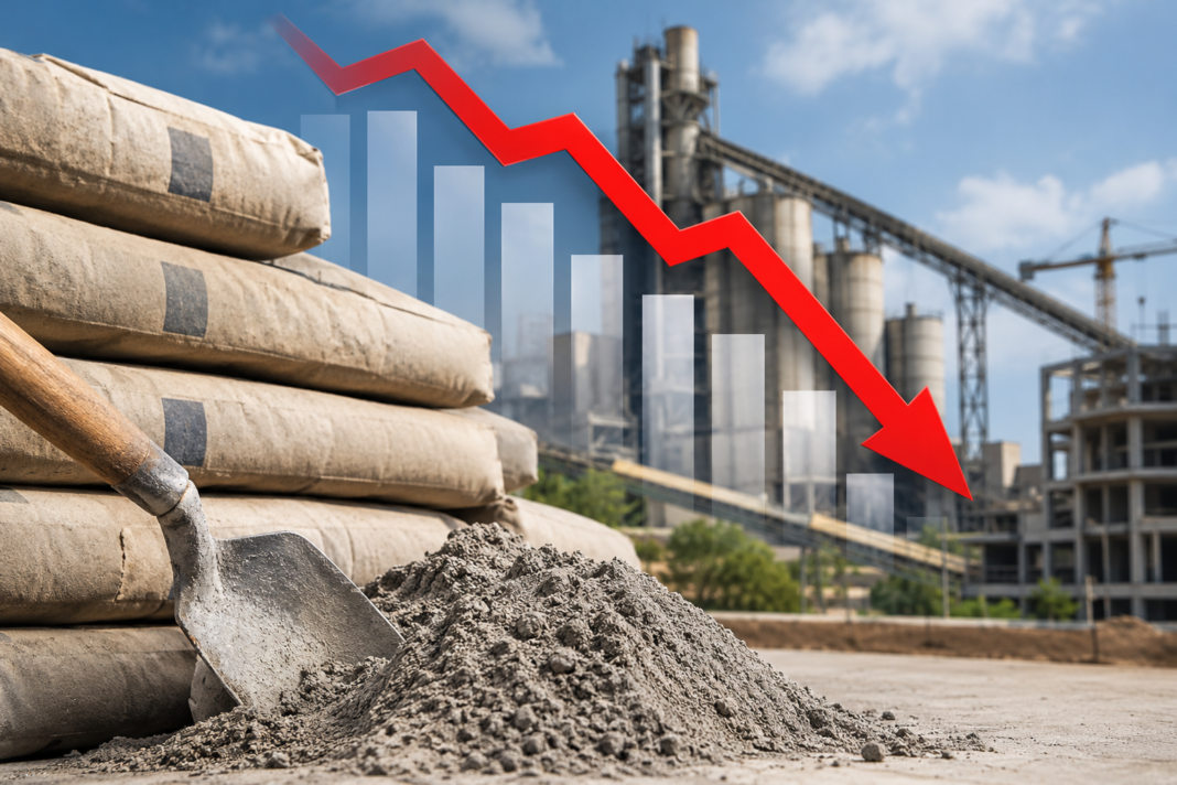 Queda na Produção de Cimento Indústria brasileira de cimento vende 5,7 milhões de toneladas em setembro, queda de 5,7%, mas acumula alta de 0,9% entre janeiro e setembro de 2026