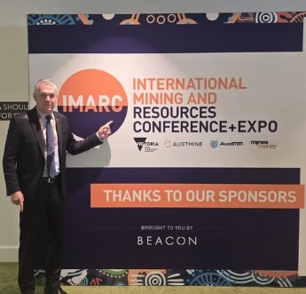 A convite da Embaixada da Austrália no Brasil, o presidente da Frente Parlamentar da Mineração Sustentável participa da IMARC 2026, em Sydney